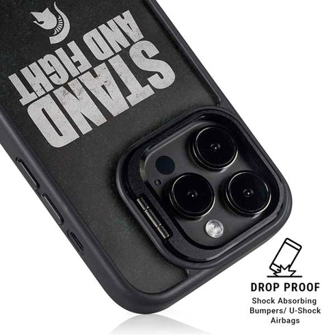 Michigan State University Stand and Fight iPhone 14 Pro Kickstand Case