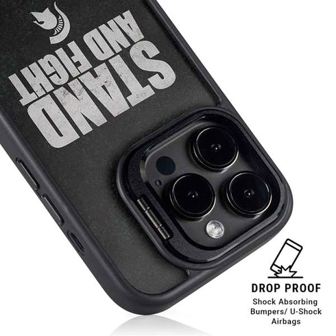 Michigan State University Stand and Fight iPhone 14 Pro Max Kickstand Case