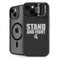 Michigan State University Stand and Fight iPhone 15 Kickstand Case