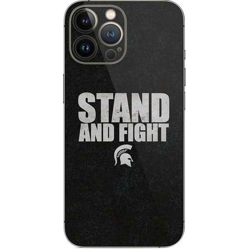 Michigan State University Stand and Fight iPhone 15 Pro Max Skin