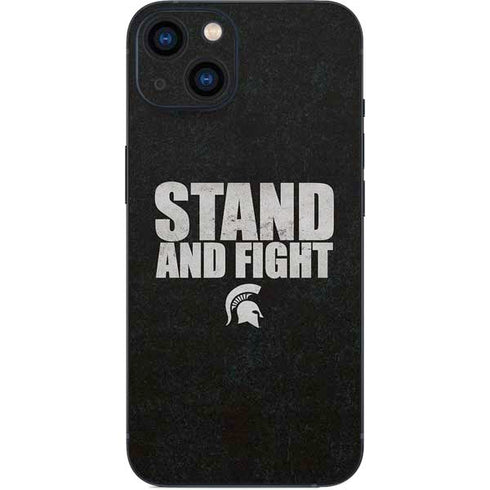 Michigan State University Stand and Fight iPhone 15 Skin