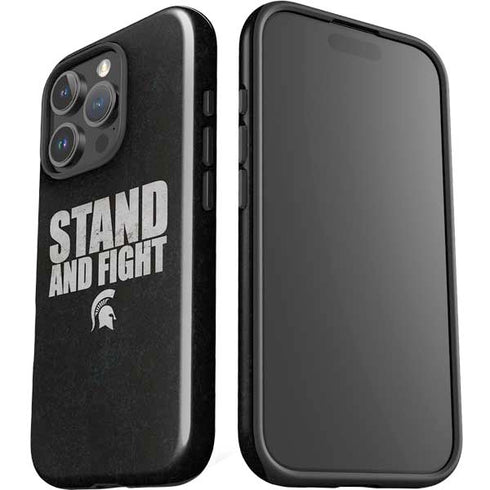 Michigan State University Stand and Fight iPhone 16 Pro Impact Case
