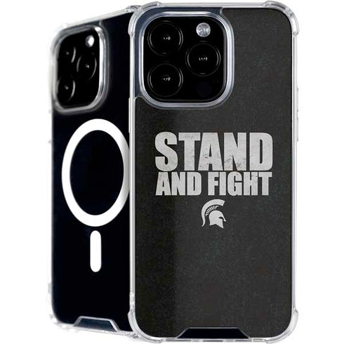 Michigan State University Stand and Fight iPhone 16 Pro MagSafe Case