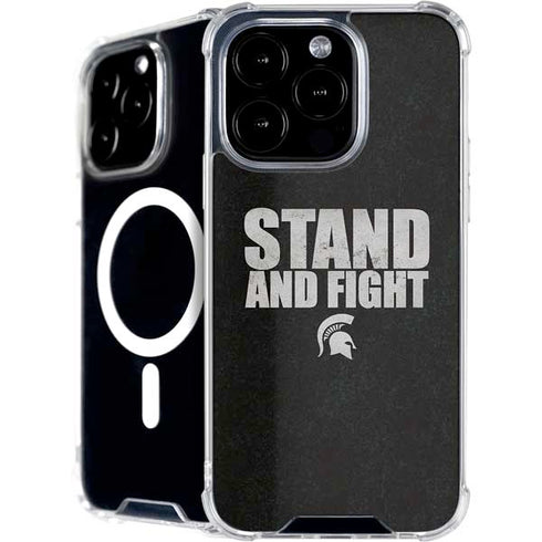 Michigan State University Stand and Fight iPhone 16 Pro Max MagSafe Case