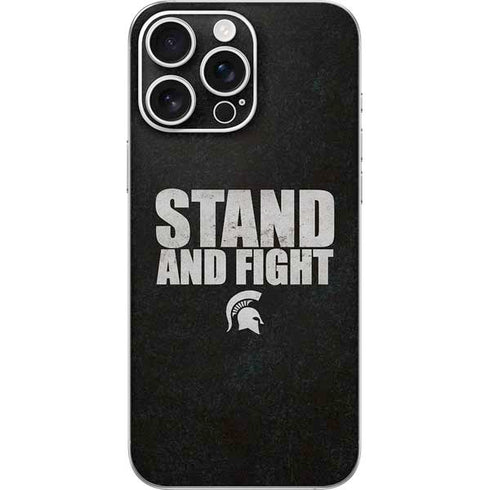 Michigan State University Stand and Fight iPhone 16 Pro Max Skin