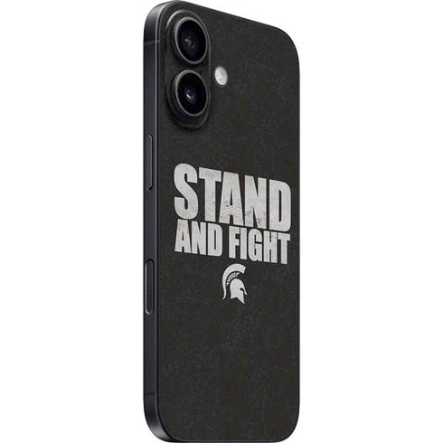 Michigan State University Stand and Fight iPhone 16 Skin