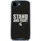 Michigan State University Stand and Fight iPhone 16e Clear Case