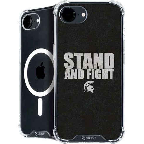 Michigan State University Stand and Fight iPhone 16e MagSafe Case