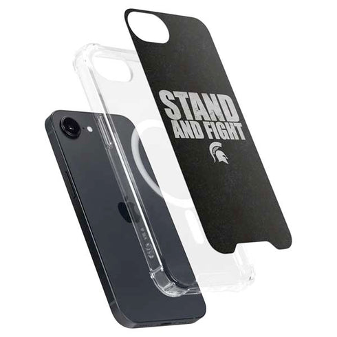 Michigan State University Stand and Fight iPhone 16e MagSafe Case