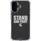 Michigan State University Stand and Fight iPhone 17 Clear Case