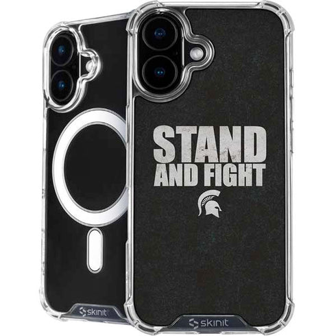 Michigan State University Stand and Fight iPhone 17 MagSafe Case