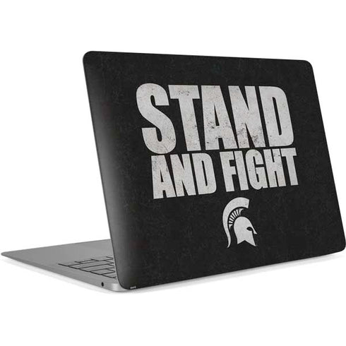 Michigan State University Stand and Fight Apple MacBook Air Skin