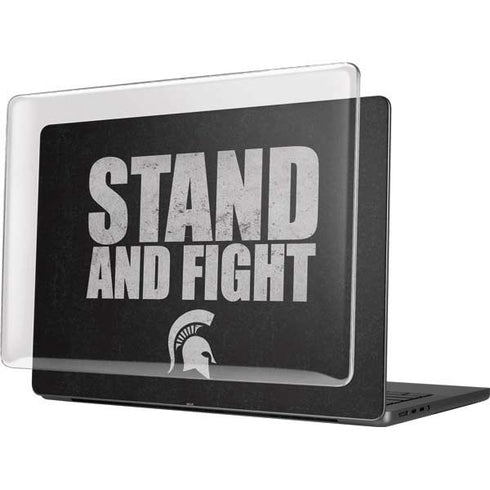 Michigan State University Stand and Fight MacBook Pro 14in (2021-24) Case plus Skin