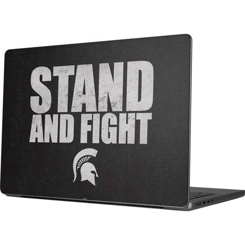Michigan State University Stand and Fight Apple MacBook Pro 14-inch Skin