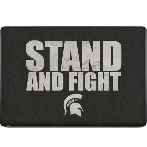 Michigan State University Stand and Fight MacBook Skins
