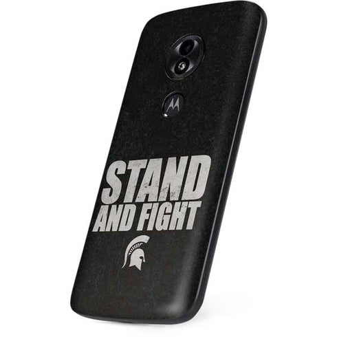 Michigan State University Stand and Fight Moto E5 Play Skin