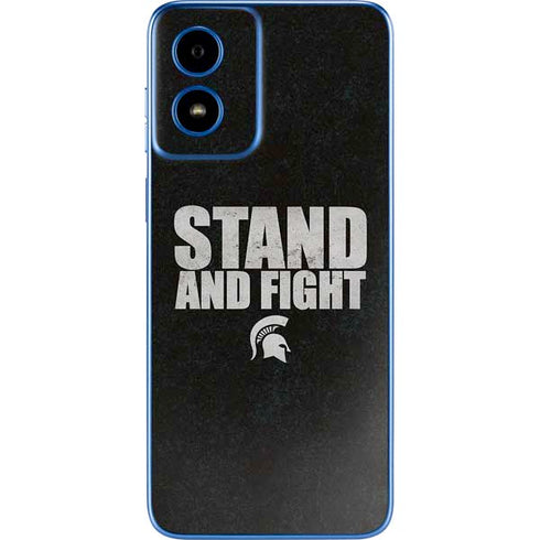 Michigan State University Stand and Fight Moto G Play 4G (2024) Skin