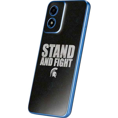 Michigan State University Stand and Fight Moto G Play 4G (2024) Skin
