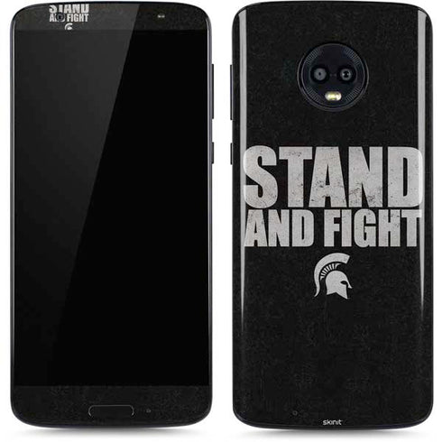 Michigan State University Stand and Fight Moto G6 Skin
