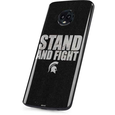 Michigan State University Stand and Fight Moto G6 Skin