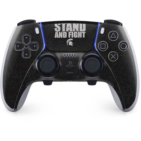 Michigan State University Stand and Fight PS5 DualSense Edge Pro Controller Skin