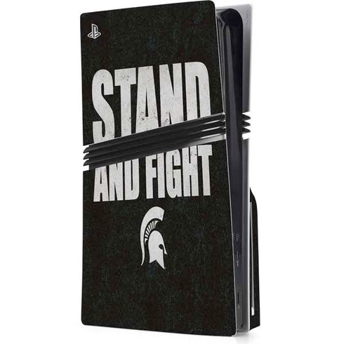 Michigan State University Stand and Fight PlayStation PS5 Skins