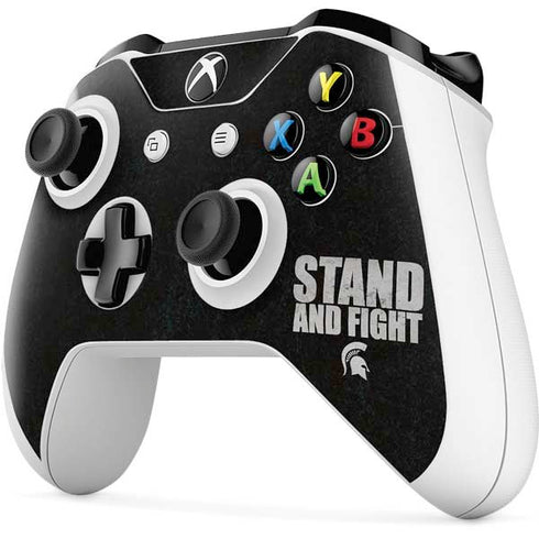 Michigan State University Stand and Fight Xbox One S All-Digital Edition Bundle Skin