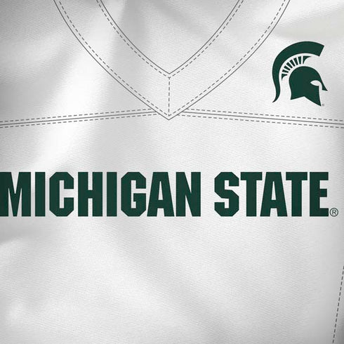 Michigan State University White Jersey Dell Alienware Skin