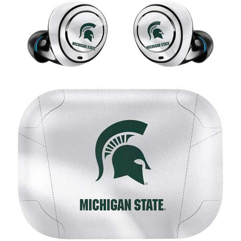 Michigan State University White Jersey Amazon Echo Buds Skin