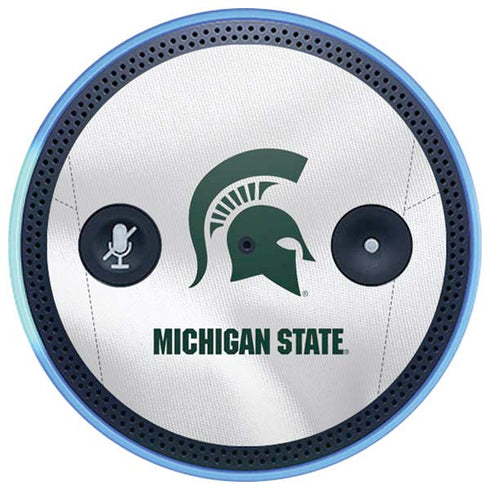 Michigan State University White Jersey Amazon Echo Skin