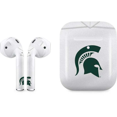 Michigan State University White Jersey Apple AirPods 2 Skin