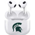 Michigan State University White Jersey Apple AirPods (3rd Gen 2021) Skin