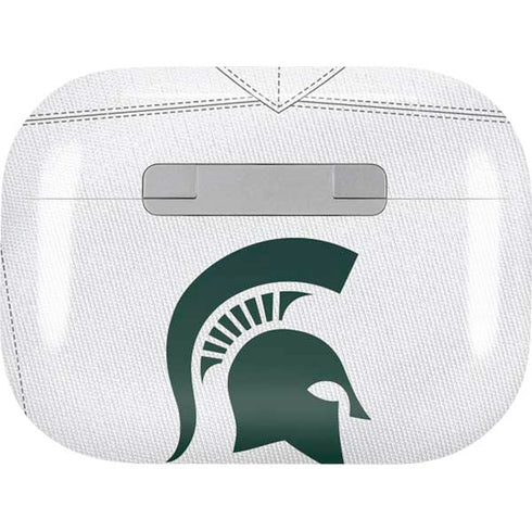 Michigan State University White Jersey Apple AirPods Pro Skin