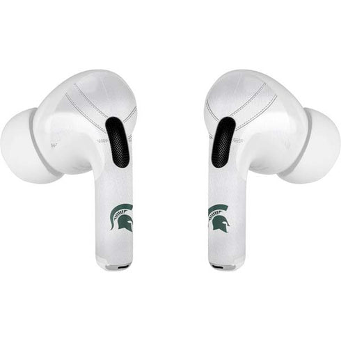 Michigan State University White Jersey Apple AirPods Pro Skin