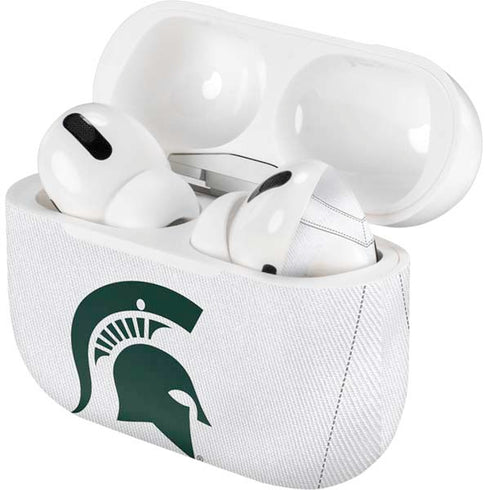 Michigan State University White Jersey Apple AirPods Pro Skin