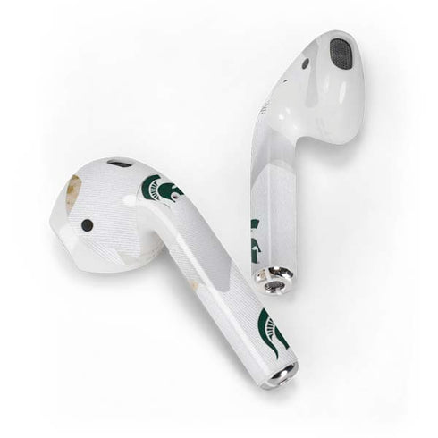 Michigan State University White Jersey Apple AirPods Skin