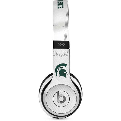 Michigan State University White Jersey Beats Solo 2 Wired Skin