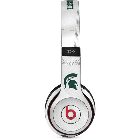 Michigan State University White Jersey Beats Solo 2 Wireless Skin