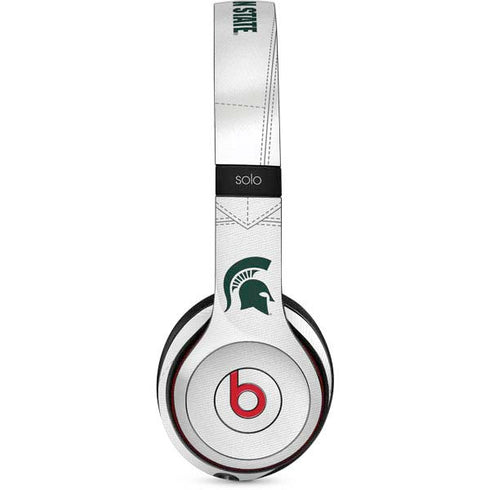 Michigan State University White Jersey Beats Solo 3 Wireless Skin