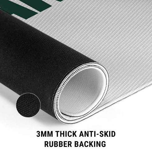 Michigan State University White Jersey Gaming Mouse Pad