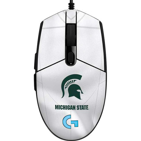 Michigan State University White Jersey G203 Prodigy RGB Wired Gaming Mouse Skin