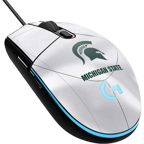 Michigan State University White Jersey G203 Prodigy RGB Wired Gaming Mouse Skin