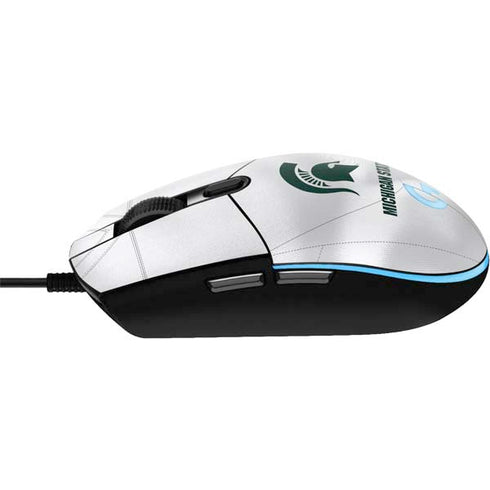 Michigan State University White Jersey G203 Prodigy RGB Wired Gaming Mouse Skin