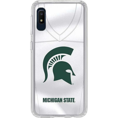 Michigan State University White Jersey Galaxy Cases