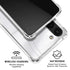 Michigan State University White Jersey Galaxy A13 5G Clear Case