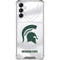 Michigan State University White Jersey Galaxy A14 5G Clear Case