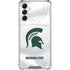 Michigan State University White Jersey Galaxy A15 5G Clear Case