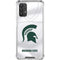 Michigan State University White Jersey Galaxy A32 5G Clear Case