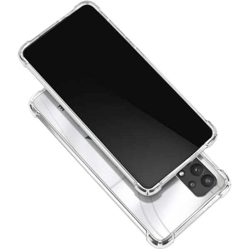 Michigan State University White Jersey Galaxy A32 5G Clear Case