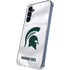 Michigan State University White Jersey Galaxy A35 5G Clear Case